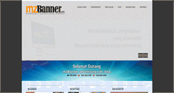 Desktop Screenshot of mzbanner.com